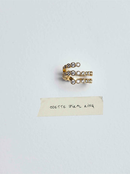 Odette Spiral Ring